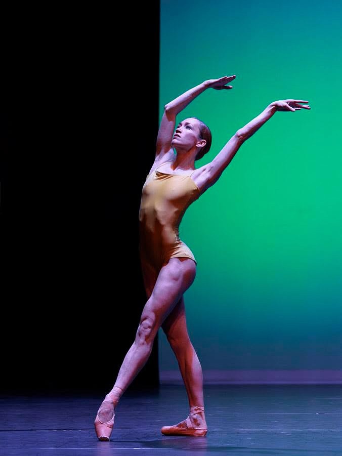 Ksenia v choreografii Davida Dawsona Voices (foto Alberto Rodrig Alvarez)